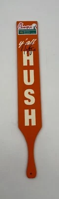 Nancy Lopez Firmado Chick-fil-A Campeonato Caritario Hush Paddle Stick Naranja Foto 1 de 4
