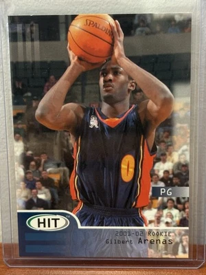 2002-03 Gilbert Arenas SAGE HIT Rookie Golden State Warriors RC - Image 1 of 2