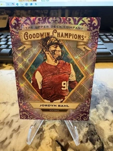 2025 Upper Deck Goodwin Champions - Jordyn Bahl #61 Purple Diamond /99 - Picture 1 of 4