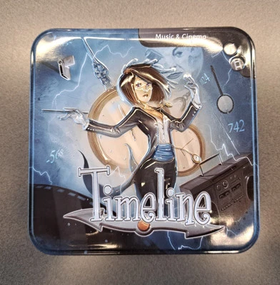 Timeline Music & Cinema Game - Cards in Shrink - Asmodee - (Open Box) - Image 1 of 4