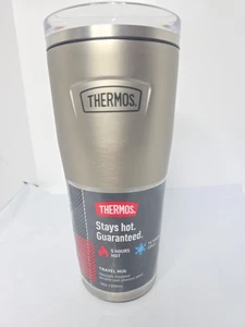 Thermos 180z Tazza da Viaggio in Acciaio Inox Isolata Sottovuoto Doppia Parete - Foto 1 di 10