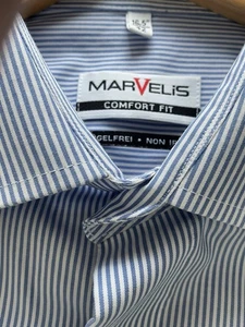 marvelis comfort fit 42 Hellblau Gestreift Neuwertig  - Bild 1 von 3