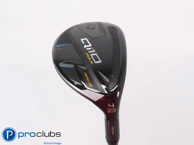 TaylorMade Qi10 MAX Rescue 23* 4 Hybrid - Mitsubishi Tensei Blue Stiff - 459983 - Image 1 of 4