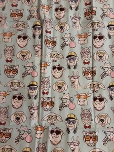 Stofftiere Fat Quarter 18" L x 21" B Mehrfarbig - Bild 1 von 4