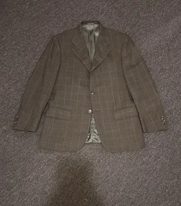 Corneliani Sport Coat Wool+Cashmere Tag 50/40r Made In Italy - Picture 1 of 7