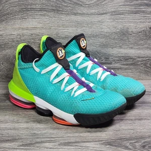 Nike LeBron James LBJ 16 Niedrig Turnschuhe Herren Größe 10,5 Hyper Jade C12668-301 - Bild 1 von 23
