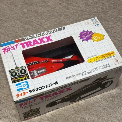 TAIYO RC Fast TRAXX NCC-9015 Red 9.6V Turbo Car Japan Vintage Unused Boxed - Image 1 of 4