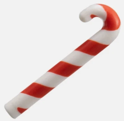 乐高糖果甘蔗条纹图案圣诞迷你公仔配件全新 BAM 2025 — 第 1/2 张图片