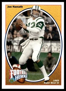 1991 Upper Deck Football Heroes Joe Namath Joe Namath New York Jets #14 - Picture 1 of 2