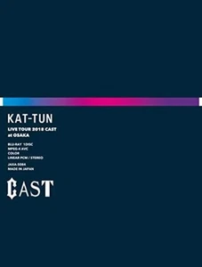 KAT-TUN LIVE TOUR 2018 CAST First Limited Edition Blu-ray Photobook F/S w/Track# - Picture 1 of 3