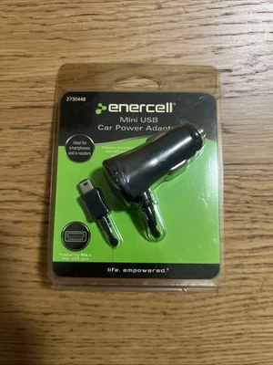 Enercell Mini USB Car Charger Power Adapter 2730448 for GPS MP3 Phone NEW - Image 1 of 2