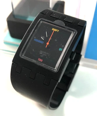 SWATCH SQUARE - SUAB100 DON'T BE TOO SQUARE - ¡TOTALMENTE NUEVO!! Foto 1 de 2