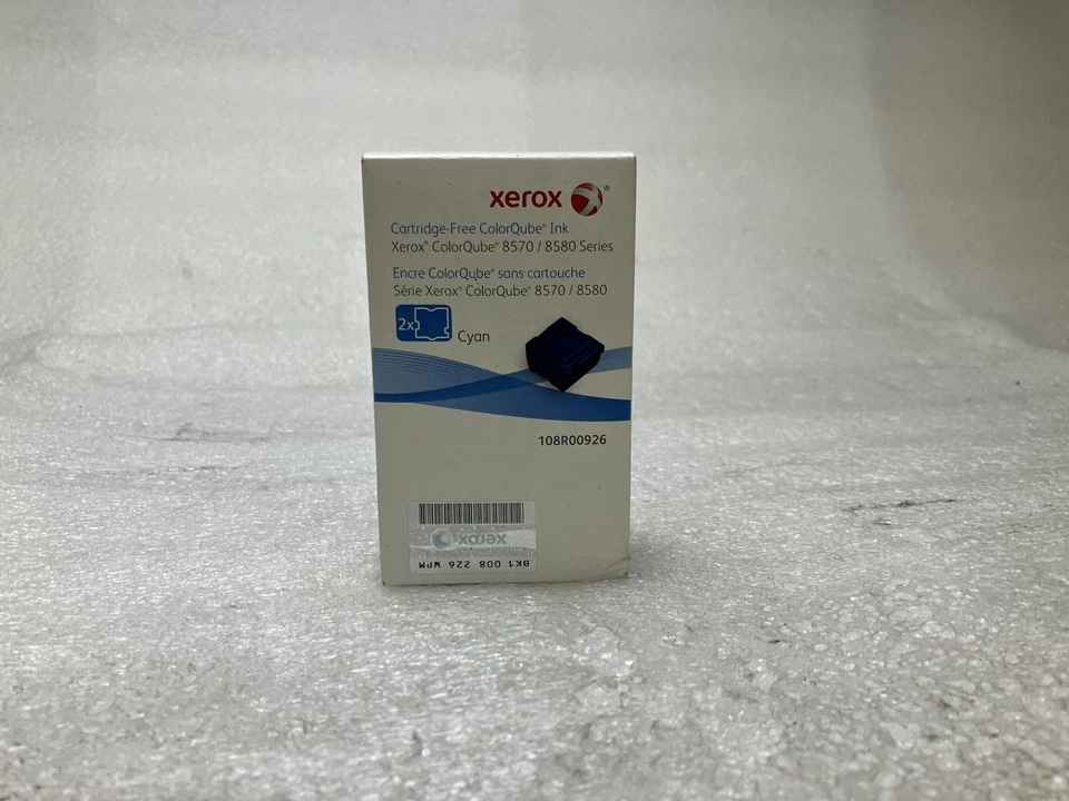 XEROX COLORQUBE 8570 Series 108R00926 Cyan NEW SEALED - Image 1 of 4
