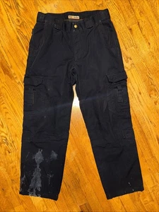 511 Tactical Pants Stryke Men's 34x32 Flex Stretch Cargo Navy Blue DAMAGED - Picture 1 of 9
