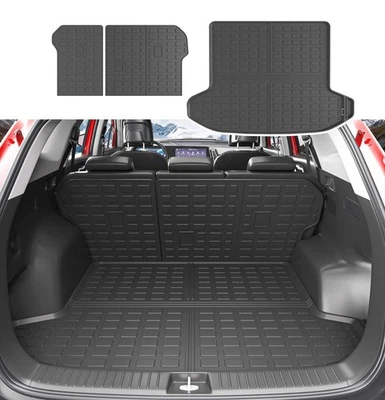  Alfombrilla de maletero Kia Sportage 2023-2025 forro de carga (no PHEV) (baúl + respaldo) Foto 1 de 4