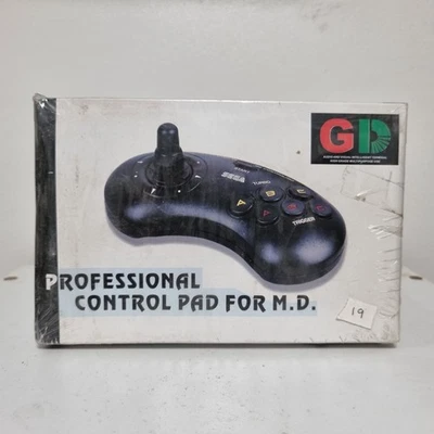 Sega Megadrive Controller 6 Six Button - Professional Pad For M.D. -19- Rare-NEW - Image 1 of 4