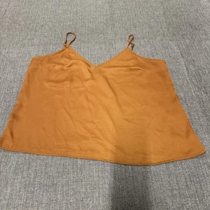 A New Day Spaghetti Strap Burnt Orange Tank Polyester Cami Women’s XL - Picture 1 of 4
