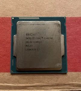 Intel Core i5-4670K 3.4GHz SR14A LGA 1150 Quad-Core CPU Processor - Picture 1 of 1