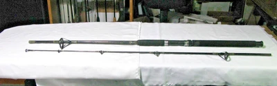 Quantum Trophy Big Water 7'0" Spinning Rod QTS702MH, 2Pc, 15-40lb, Med Hvy - EUC - Image 1 of 4