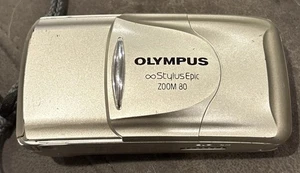 Cámara fotográfica compacta Olympus Stylus Epic Zoom 80 35 mm funciona con problemas - Imagen 1 de 10