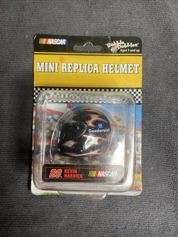 Kevin Harvick mini replica helmet #29 Nascar GM Goodwrench Bobble Dobbles VG Cover