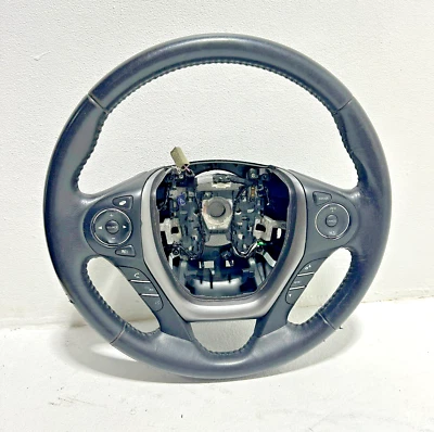 Руль черный кожаный Honda Pilot EX-L 2016-2018 OEM - Изображение 1 из 4