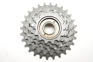 SHIMANO BLACK SS 14-17-20-24-28 T BICYCLE 5 SPEED ENGLISH THREADED FREEWHEEL - Picture 1 of 4