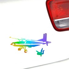 2x Skydiving Extreme Sport Sticker Car Bumper Truck Auto Wall Window Vinyl Decal