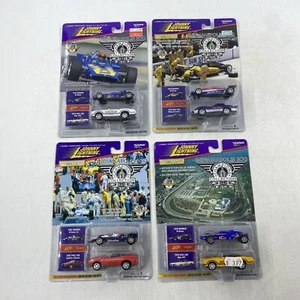 1996 JOHNNY LIGHTNING INDY 500 Lot Of 4 Unser Jr + Unser N16 - Picture 1 of 6