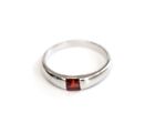 Natural Ruby 925 Sterling Silver Band Ring Statement Ring Handmade Ring All Size