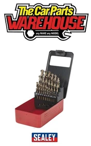 Sealey HSS Cobalt Split Point Fully Ground Drill Bit Set 25pc Metric AK4702 - Picture 1 of 2