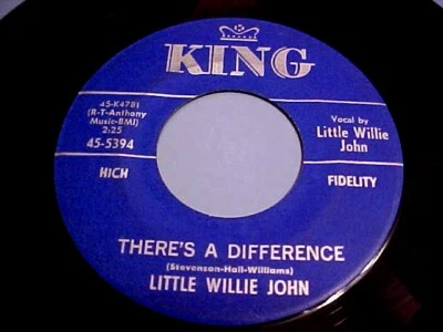 Little Willie John - 1960 FUNK/SOUL - There's A Difference / Sleep - GREAT AUDIO - Image 1 of 3