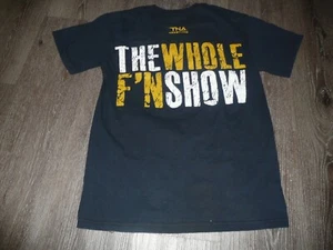 Rob Van Dam RVD The Whole F'n Show TNA Wrestling Men's Small Black T-Shirt Tee - Picture 1 of 5