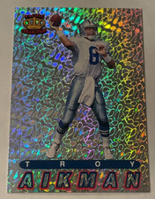 1994 Pacific Prisms Troy Aikman #1 SILVER PRISM Dallas Cowboys