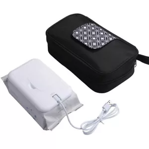 Portable Wipe Warmer -Safe Wet Wipes Dispenser,Wipes Warmer Rechargeable - Picture 1 of 9