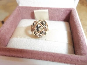 Genuino Pandora Oro 14ct Brillante Galaxia Calado Dije 750827CZ G585 ALE - Imagen 1 de 2