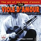 L'Art de la Viole d'Amour [CD] Jean-Philippe Vasseur, Thér... [BARDZO DOBRY]
