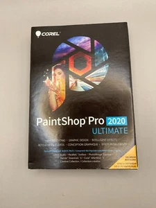 Corel PaintShop Pro 2020 Ultimate - Factory Sealed Retail Box w/ Bonus Pack - Picture 1 of 4