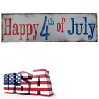 4th of July Party Hanging Plaque Patriotic Home Decor