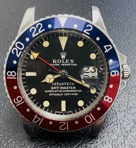 Rare Rolex GMT Master 1675 TIFFANY SIGNED Watch From 1972 - Picture 1 of 21