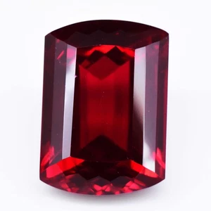 35,00 ct natürlicher blutroter Mosambik Rubin ZERTIFIZIERT makellos lose Edelstein - Bild 1 von 4