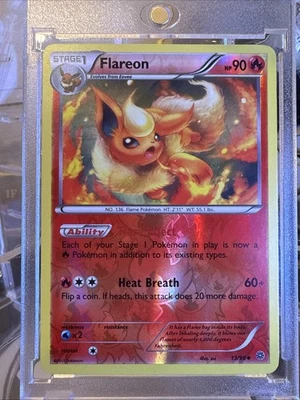 Pokemon Flareon 13/98 Russian Xy Ancient Origins Holo Rare Card NM-MT - Image 1 of 4