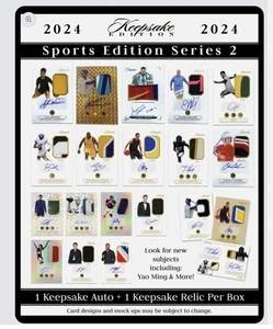 2024 Keepsake Multi Sport Edition Series 2 Factory Sealed Hobby Box 2 Hits - Picture 1 of 3