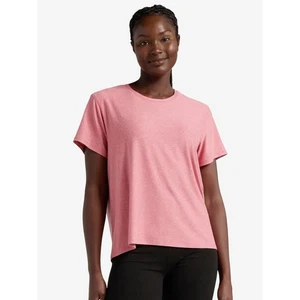 NWT‼ ATHLETIC WORKS Sz S 4-6 Heather Pink ButterCore Moisture Wicking Short Tee - Picture 1 of 7