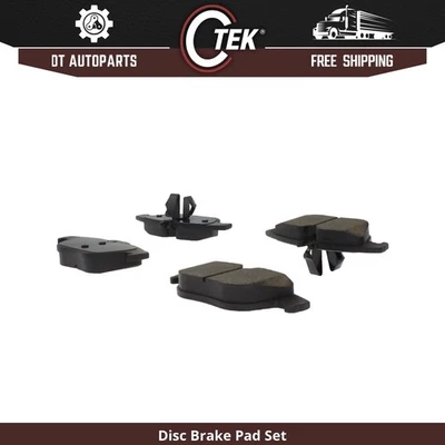 Para Mercedes-Benz C350 2008-2015 | Pastillas de freno de disco traseras centradas | Semimetálicas Foto 1 de 3