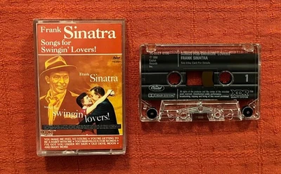 FRANK SINATRA - UK CASSETTE TAPE (XDR) - SONGS FOR SWINGIN' LOVERS! - Image 1 of 4