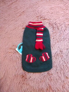 X Small Dog Puppy Christmas Winter Sweater - Picture 1 of 4