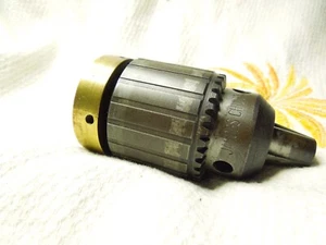 Jacobs Chuck No. 34 Drill Chuck 0-1/2" capacity BRASS LATHE MOUNT ? - Picture 1 of 14