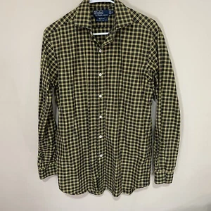 POLO RALPH LAUREN Checkered BUTTON SHIRT Size Small - Picture 1 of 5