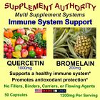 Quercetin Bromelain Antioxidant Immune System Support, NEW & FRESH INTRO PRICE!